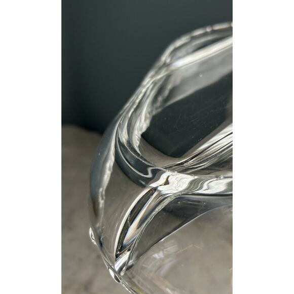 Fostoria Vintage Century Dish 3 Part Divided Handles Glass Serving Relish Nuts - Picture 10 of 13